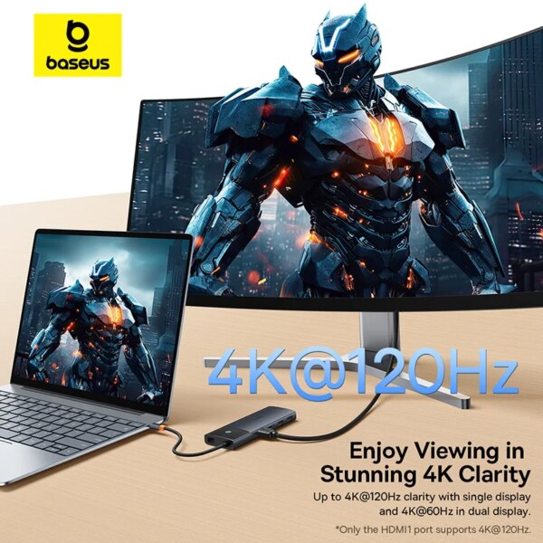 Baseus 4K@120Hz PD 100W