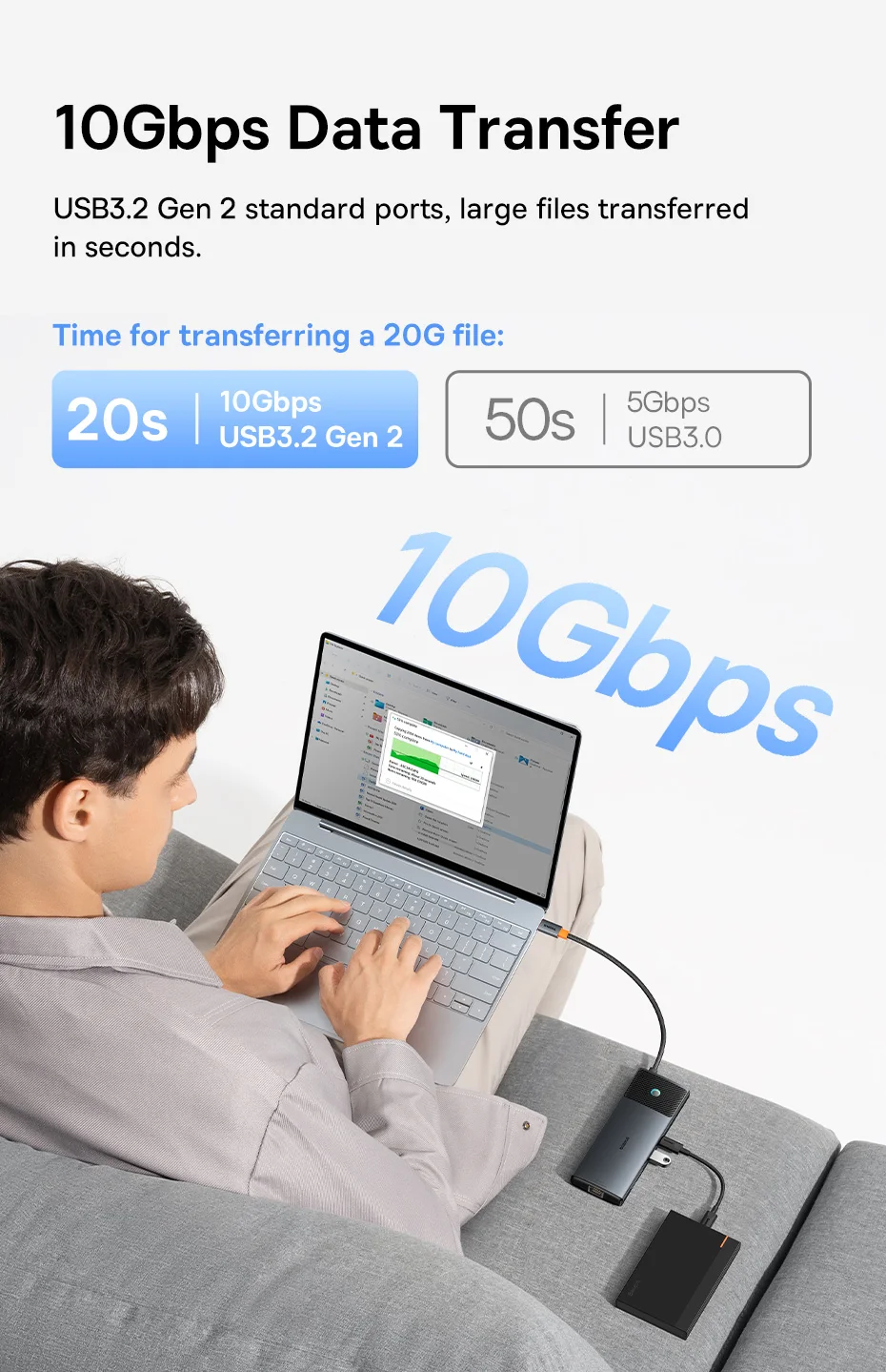 Baseus 4K@120Hz PD 100W