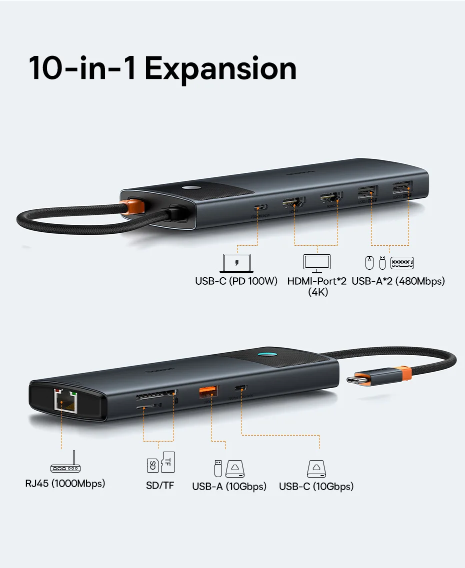 Baseus 4K@120Hz PD 100W
