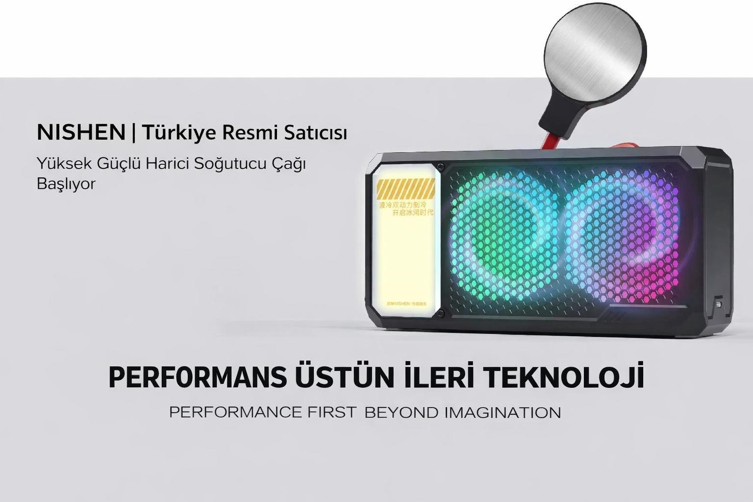 Yüksek Güçlü Sıvı Soğutmalı Radyatör Seti 78W - Tablet Telefon Soğutucusu Mobil Oyunlar