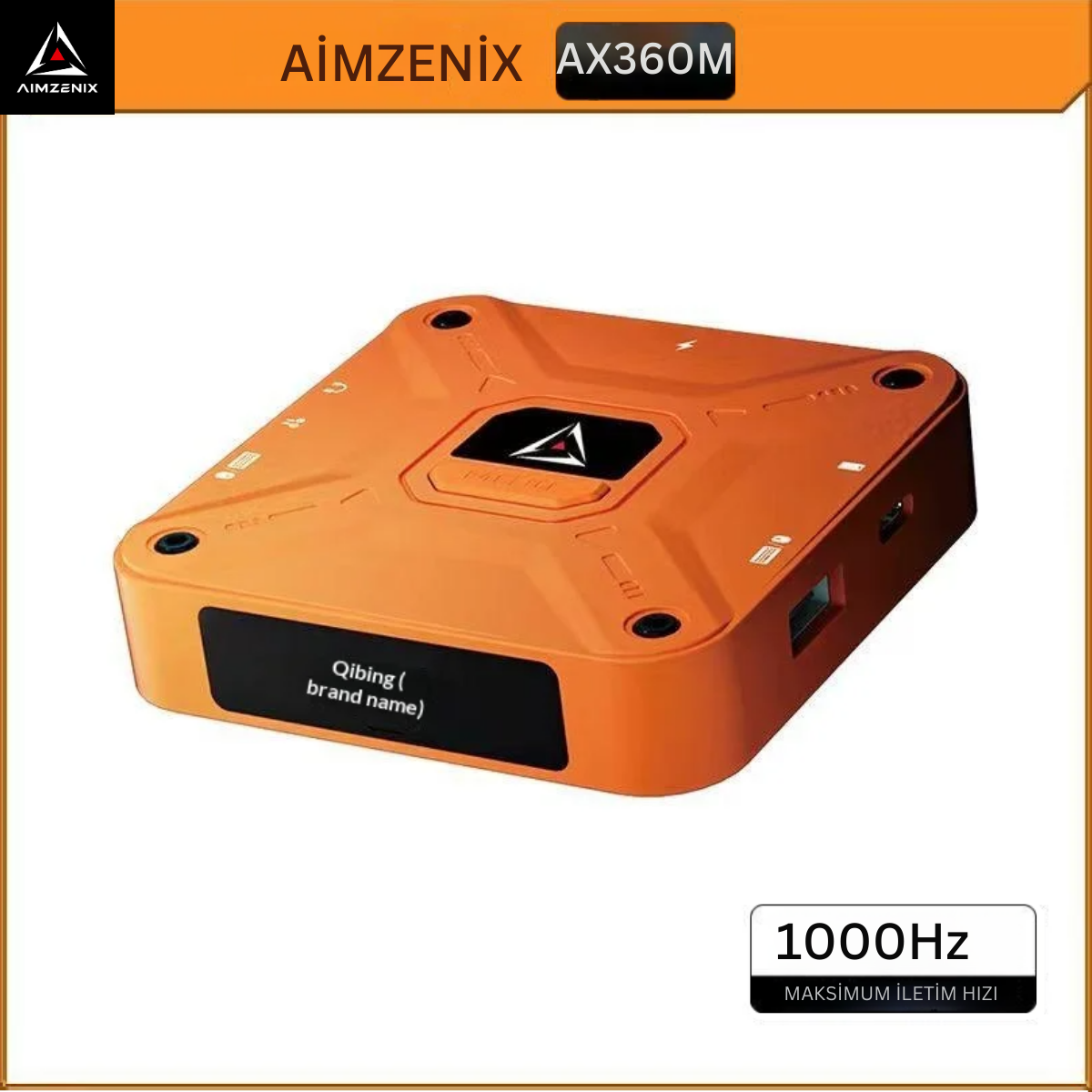 AX360M iOS Klavye & Mouse Dönüştürücü 1000Hz Çift Mod Tüm ios Sistemleri İPad/İPhone